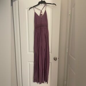 Purple Maxi Dress